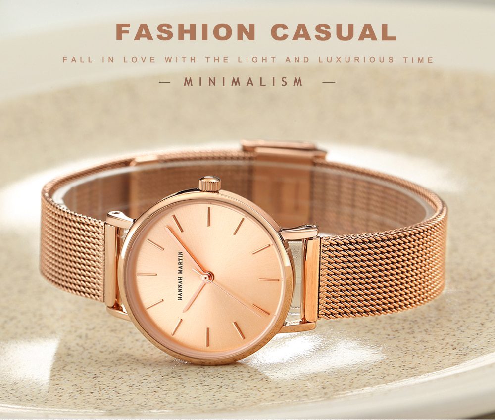 Drop shipping A++++ Quality Stainless Steel Band Japan Quartz Movement Waterproof Women Full Rose Gold Ladies Luxury Wrist Watch