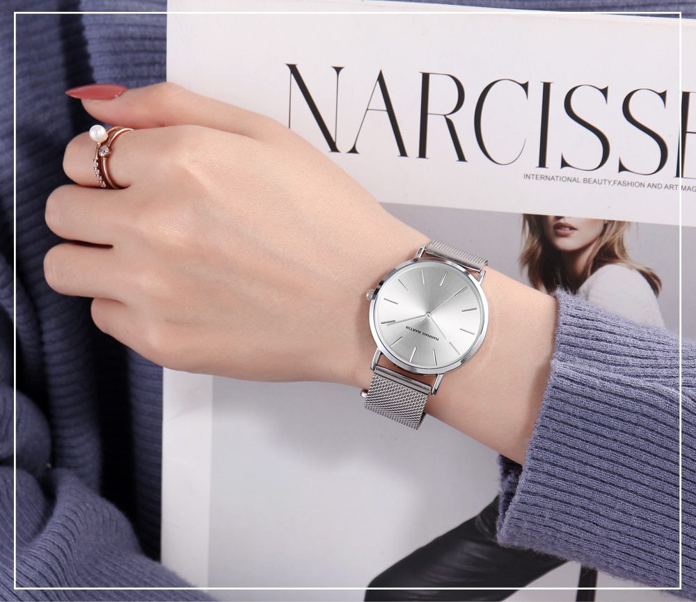 Drop shipping A++++ Quality Stainless Steel Band Japan Quartz Movement Waterproof Women Full Rose Gold Ladies Luxury Wrist Watch