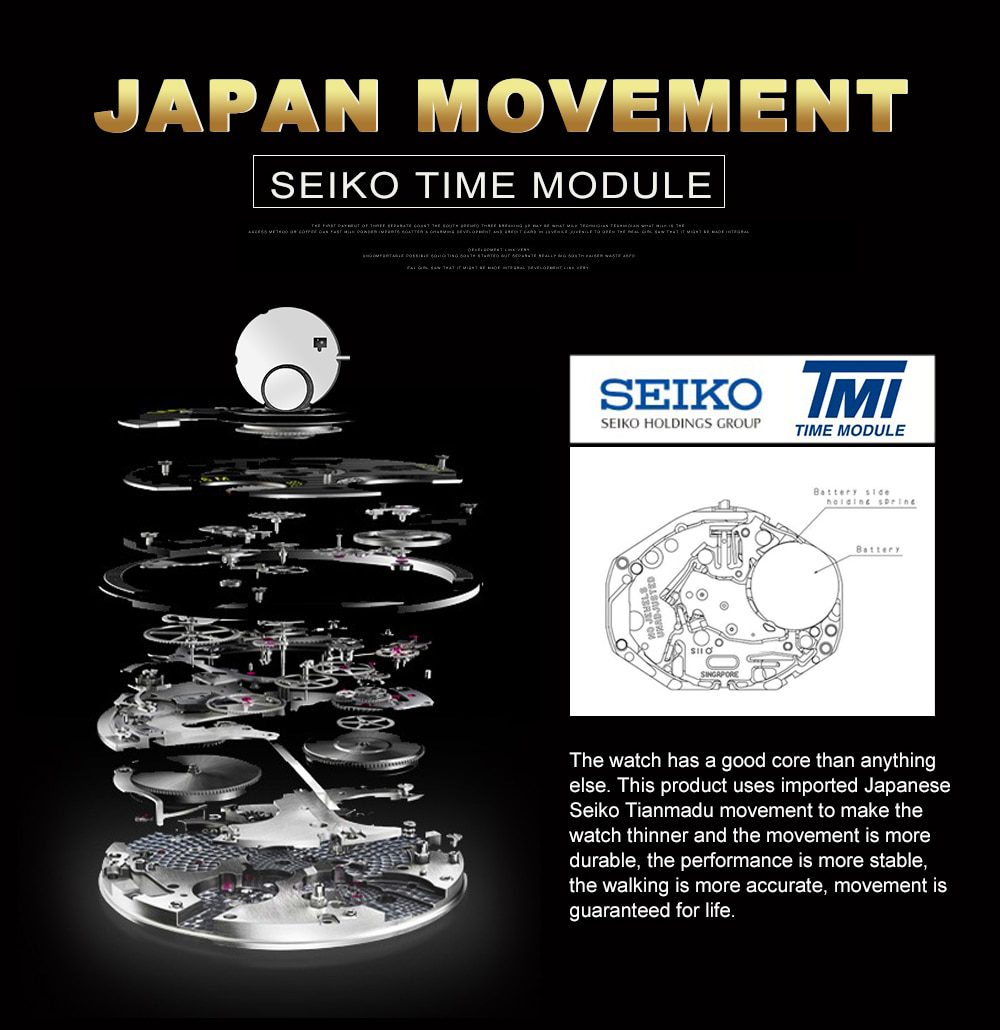 Japan Quartz Movement High Quality 36mm hannah Martin Women Stainless Steel Mesh Rose Gold Waterproof Ladies Watch Dropshipping