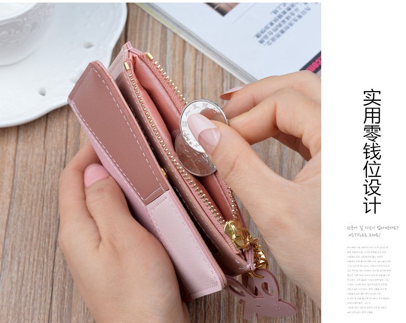 New Arrival Wallet Short Women Wallets Zipper Purse Patchwork Fashion Panelled Wallets Trendy Coin Purse Card Holder Leather New Arrival Wallet Short Women Wallets Zipper Purse Patchwork Fashion Panelled Wallets Trendy Coin Purse Card Holder Leather