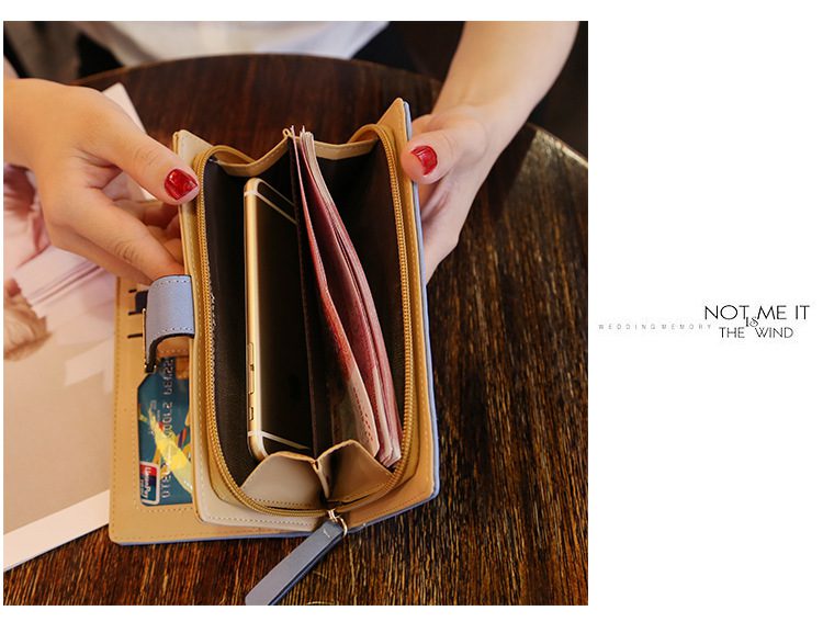 Women Wallet PU Leather Purse Female Long Wallet Gold Hollow Leaves Pouch Handbag For Women Coin Purse Card Holders Clutch Women Wallet PU Leather Purse Female Long Wallet Gold Hollow Leaves Pouch Handbag For Women Coin Purse Card Holders Clutch