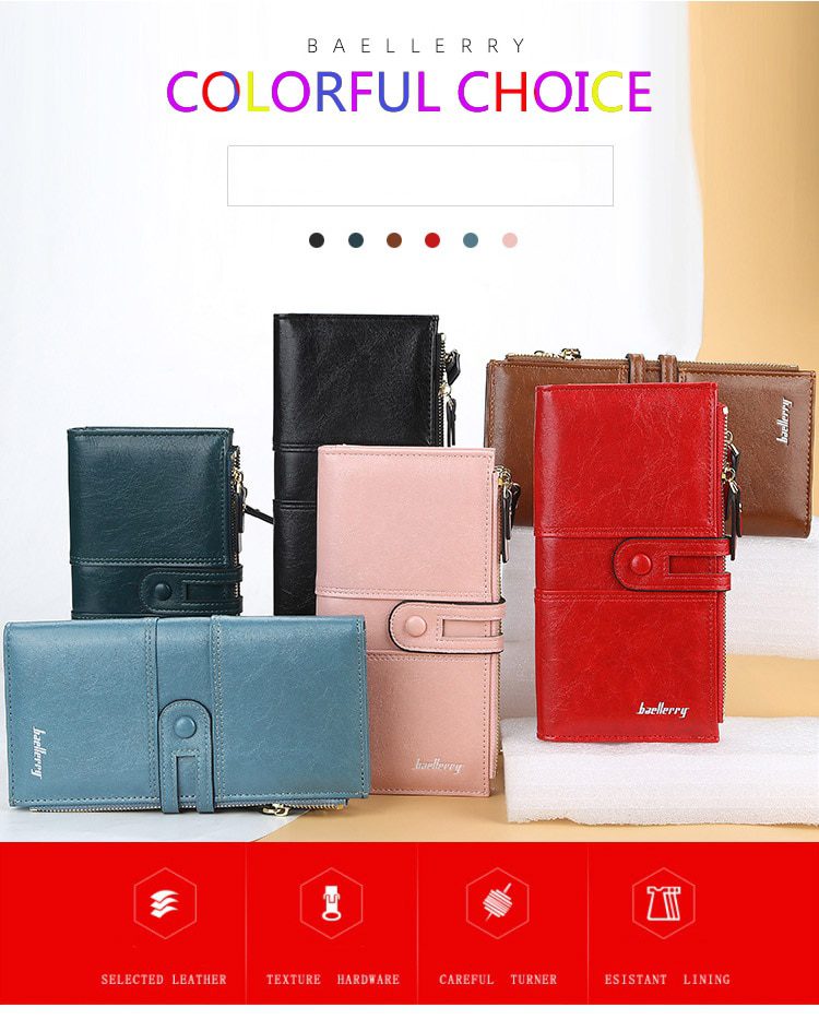 2020 Name Engrave Women Wallets Fashion Long Leather Top Quality Card Holder Classic Female Purse Zipper Brand Wallet For Women