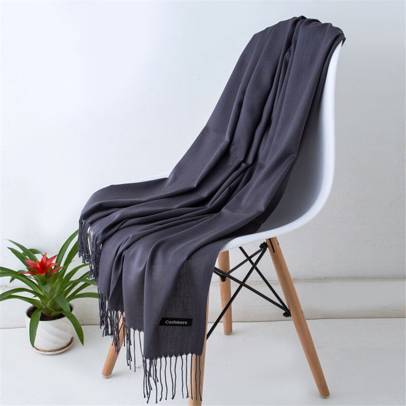 2020 fashion summer women scarf thin shawls and wraps lady solid female hijab stoles long cashmere pashmina foulard head scarves