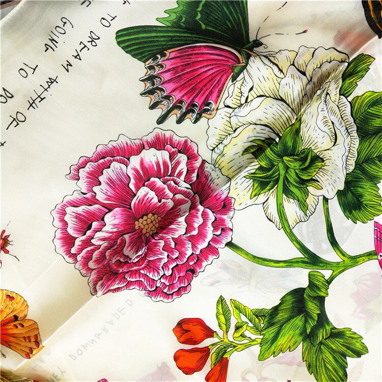 2020 Luxury Brand Women Scarf Autumn Silk Scarves Shawls Lady Wraps Soft Pashimina Foulard Female Echarpe Designer Stole Bandana