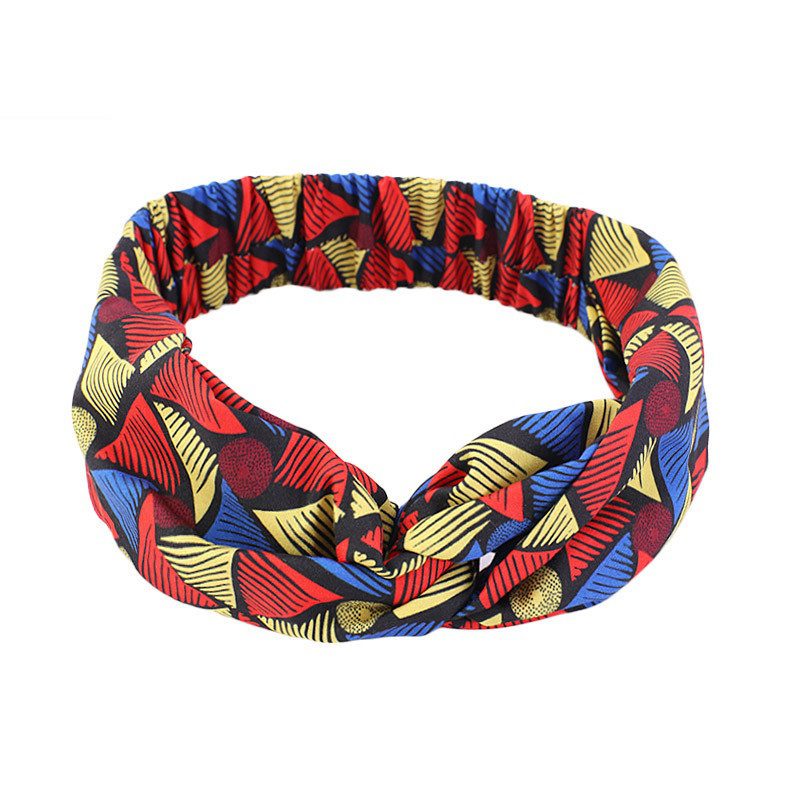 New Style African Printed Stretch Cotton Headband, Women's Sports Elastic Turban Scarf, Ladies Bandage Headgear Hair Accessories New Style African Printed Stretch Cotton Headband, Women's Sports Elastic Turban Scarf, Ladies Bandage Headgear Hair Accessories