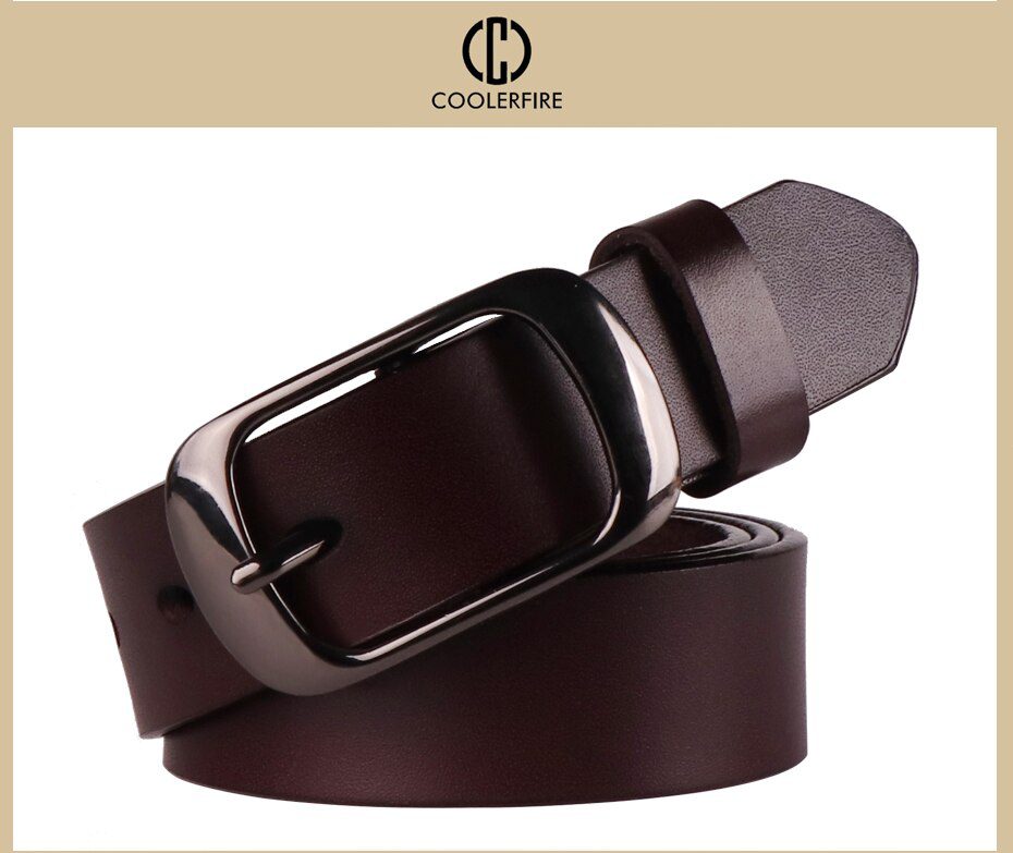 Women's strap casual all-match Women brief genuine leather belt women strap pure color belts Top quality jeans belt WH001