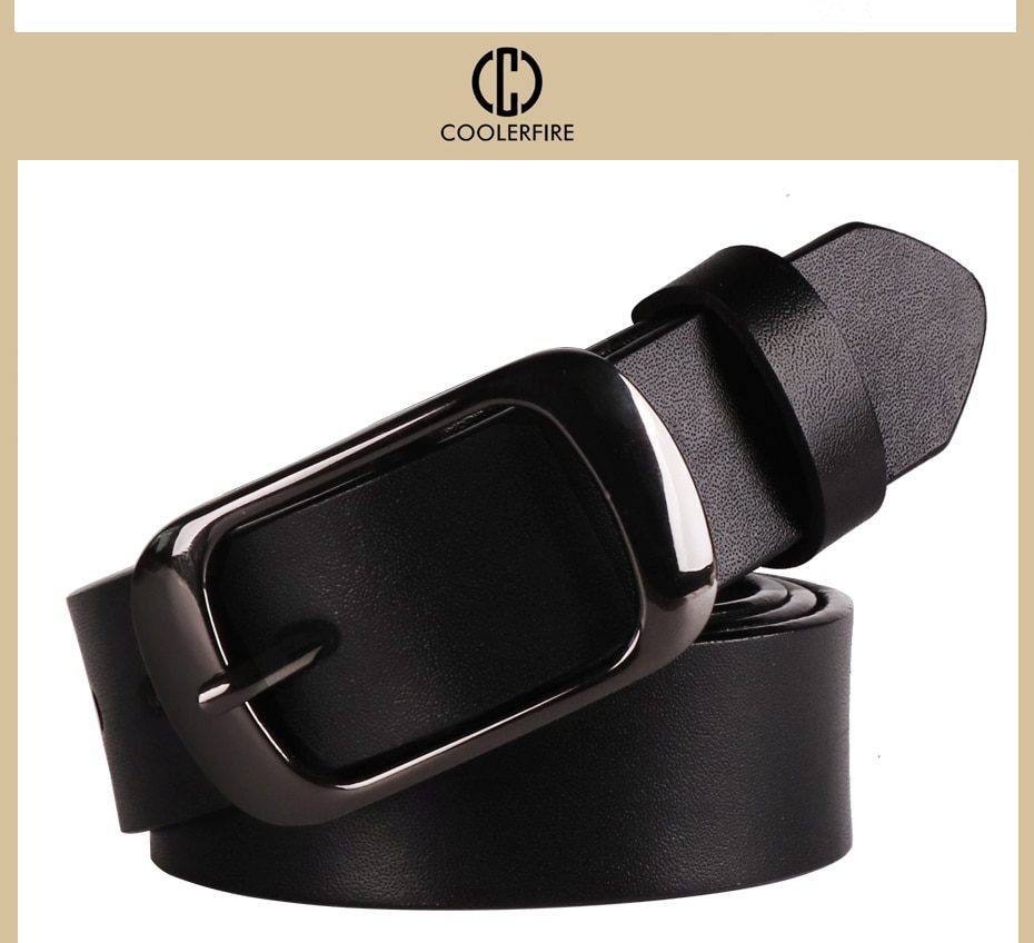 Women's strap casual all-match Women brief genuine leather belt women strap pure color belts Top quality jeans belt WH001