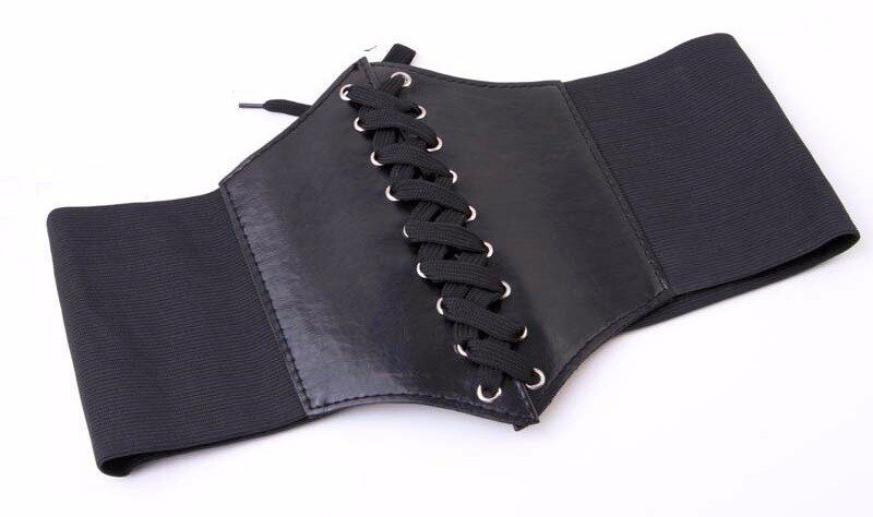 2021 Corset Wide Belts Pu Leather Slimming Body Belts for women Elastic Waist Belts cinto sobretudo feminin ceinture femme fajas