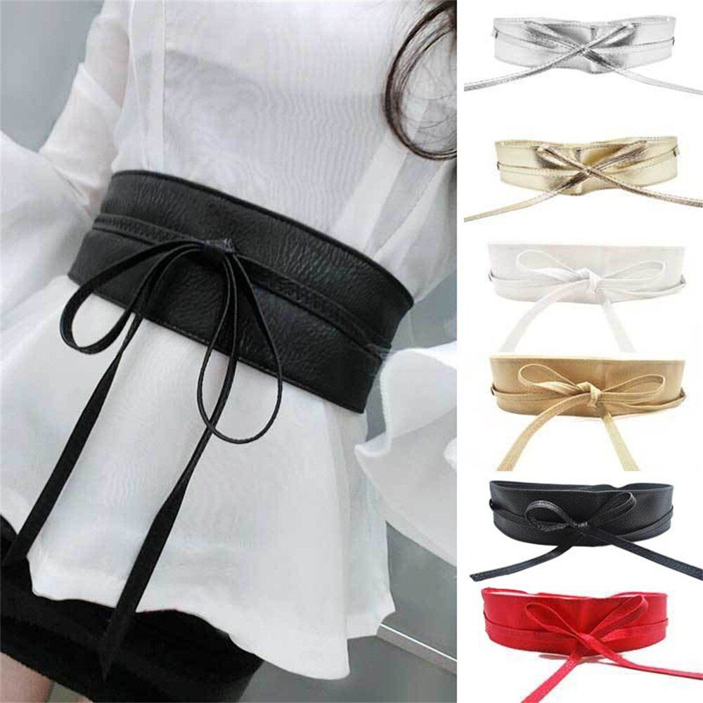 2021 Corset Wide Belts Pu Leather Slimming Body Belts for women Elastic Waist Belts cinto sobretudo feminin ceinture femme fajas