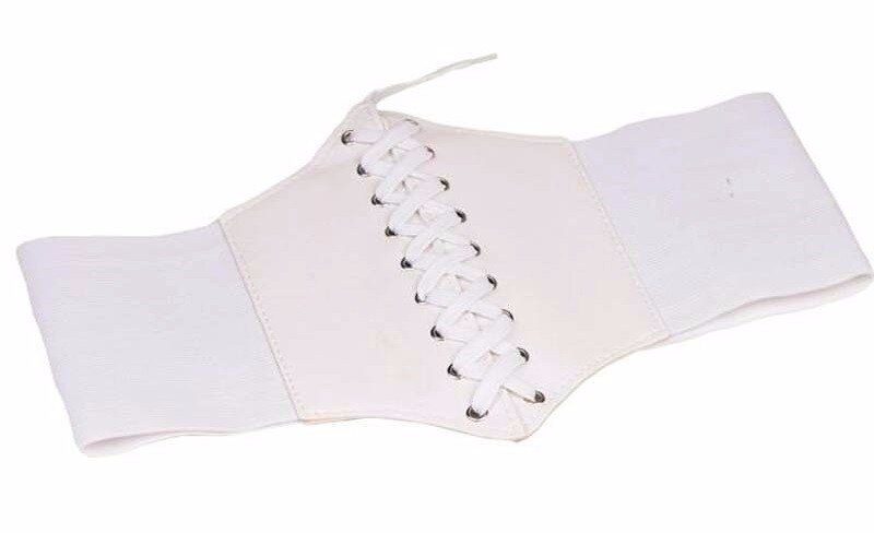 2021 Corset Wide Belts Pu Leather Slimming Body Belts for women Elastic Waist Belts cinto sobretudo feminin ceinture femme fajas