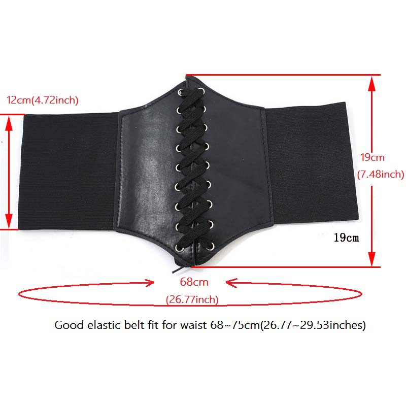 2021 Corset Wide Belts Pu Leather Slimming Body Belts for women Elastic Waist Belts cinto sobretudo feminin ceinture femme fajas