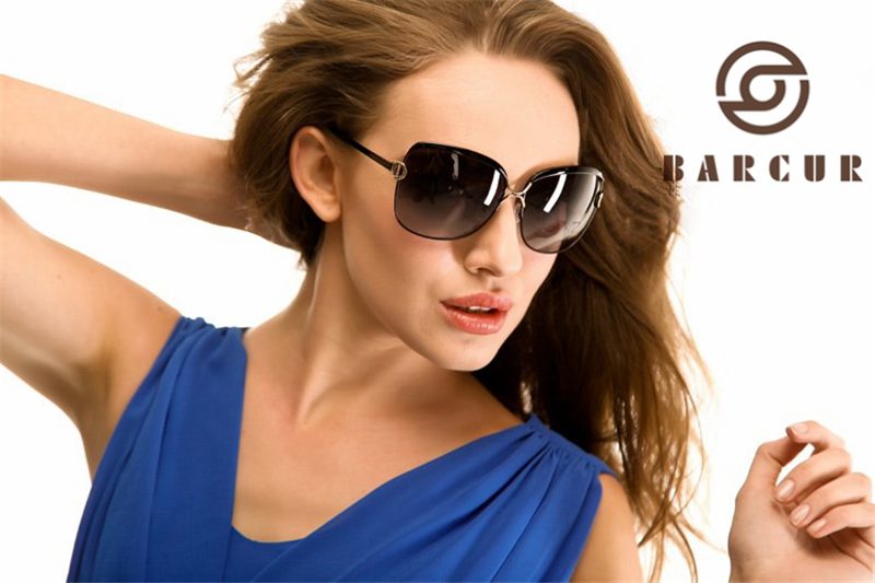 BARCUR Polarized Ladies Sunglasses Women Gradient Lens Round Sun Glasses Square Luxury Brand Oculos Lunette De Soleil Femme BARCUR Polarized Ladies Sunglasses Women Gradient Lens Round Sun Glasses Square Luxury Brand Oculos Lunette De Soleil Femme