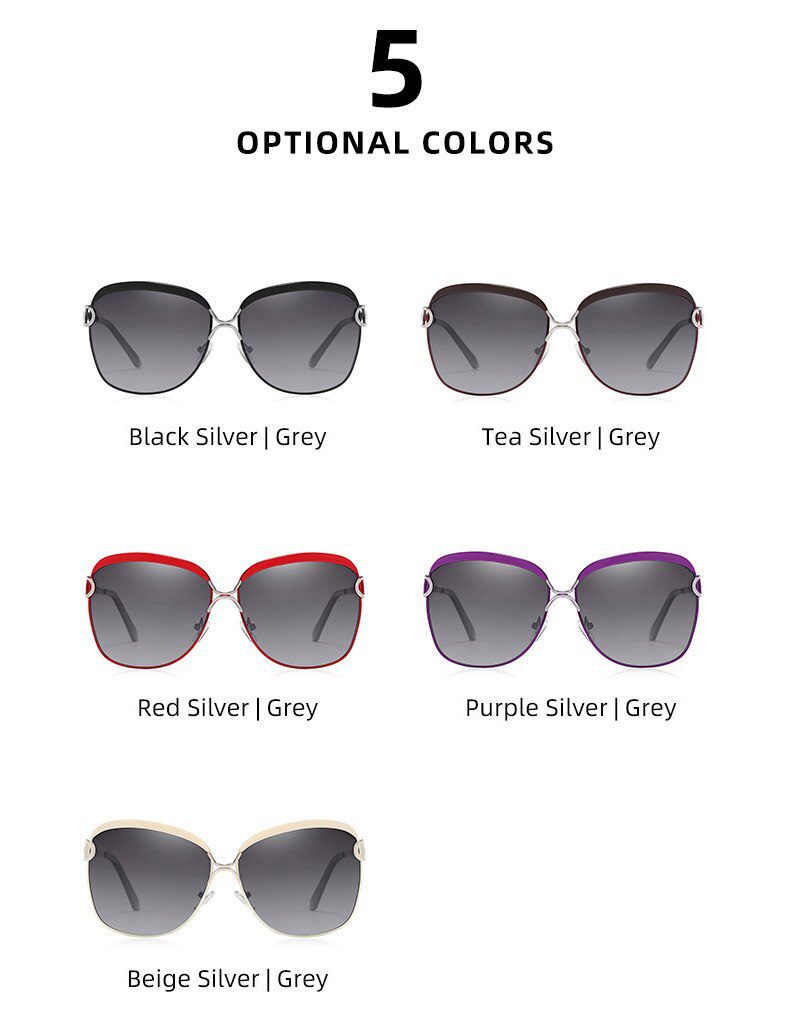 BARCUR Polarized Ladies Sunglasses Women Gradient Lens Round Sun Glasses Square Luxury Brand Oculos Lunette De Soleil Femme BARCUR Polarized Ladies Sunglasses Women Gradient Lens Round Sun Glasses Square Luxury Brand Oculos Lunette De Soleil Femme