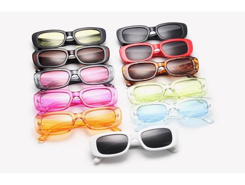 Vintage Black Square Sunglasses Women Luxury Brand Small Rectangle Sun Glasses Female Gradient Clear Mirror Oculos De Sol Vintage Black Square Sunglasses Women Luxury Brand Small Rectangle Sun Glasses Female Gradient Clear Mirror Oculos De Sol