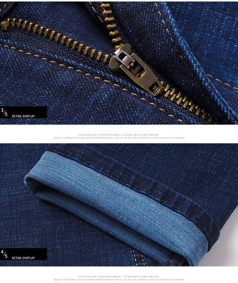 Brands Jeans Trousers Men Clothes 2020 New Black Elasticity Skinny Jeans Business Casual Male Denim Slim Pants Classic Style