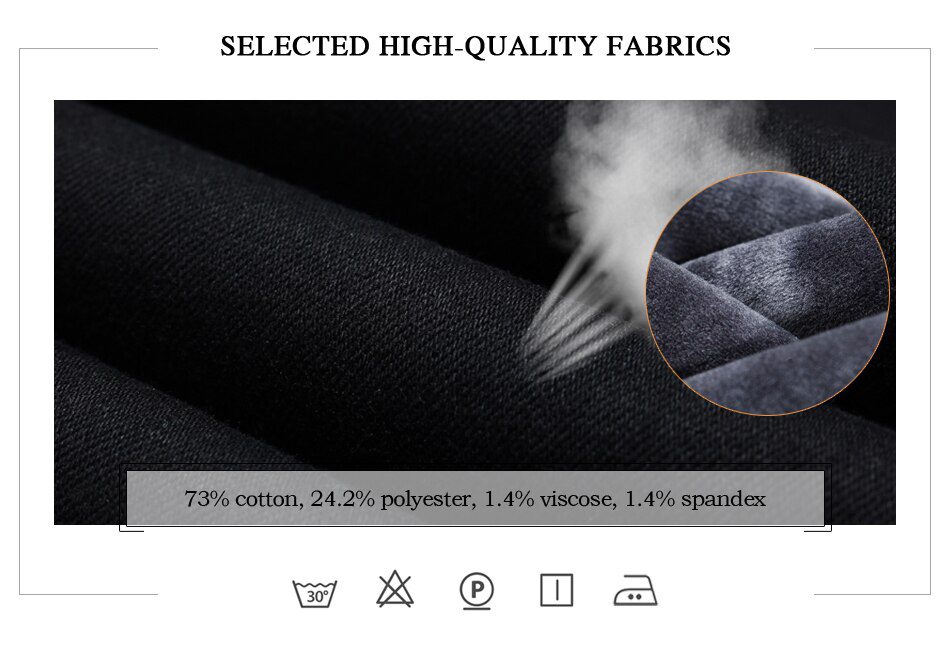 2020 Winter New Men Warm Slim Jeans Elasticity Skinny Black Jeans Fashion Casual Thick Denim Pants Trousers Male Brand Clothes