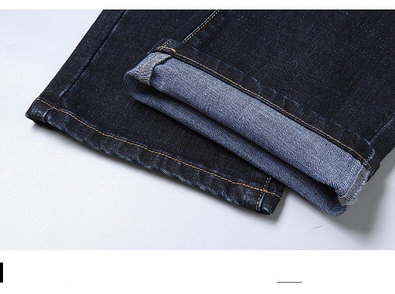 SULEE Brand 2021 New Men's Slim Elastic Jeans Fashion Business Classic Style Jeans Denim Pants Trousers Male SULEE Brand 2021 New Men's Slim Elastic Jeans Fashion Business Classic Style Jeans Denim Pants Trousers Male