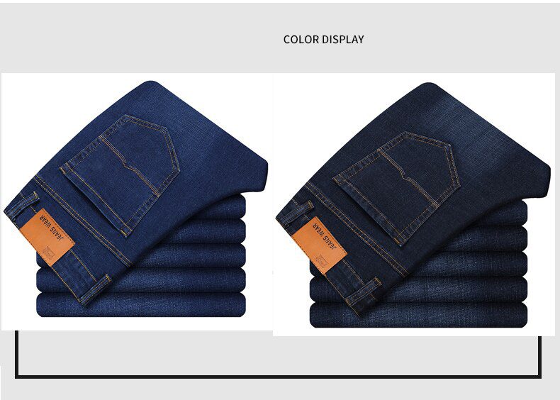 SULEE Brand 2021 New Men's Slim Elastic Jeans Fashion Business Classic Style Jeans Denim Pants Trousers Male SULEE Brand 2021 New Men's Slim Elastic Jeans Fashion Business Classic Style Jeans Denim Pants Trousers Male