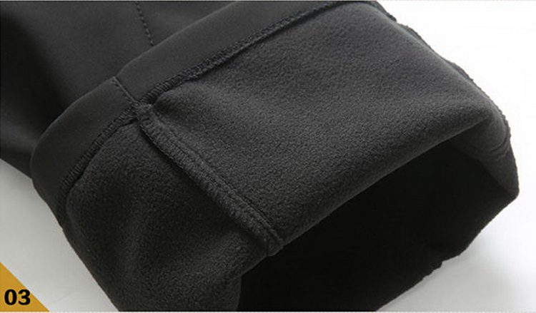 Stretch Waterproof Pants Men Casual Winter Thick Warm Fleece Shark Skin Trousers Male Windbreaker Sweatpants Mens Tactical Pants