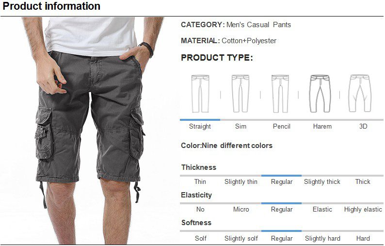 Fahison Military Cargo Shorts Mens Camouflage Tactical Shorts Men Cotton Work Casual Male Short Pants Plus Size Fahison Military Cargo Shorts Mens Camouflage Tactical Shorts Men Cotton Work Casual Male Short Pants Plus Size