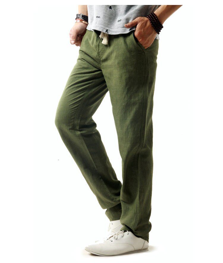 Brand New Men Cotton Linen Casual Pants Men's Solid Thin Breathable Joggers Sweatpants Plus Size M-XXXXL Straight Trousers Brand New Men Cotton Linen Casual Pants Men's Solid Thin Breathable Joggers Sweatpants Plus Size M-XXXXL Straight Trousers