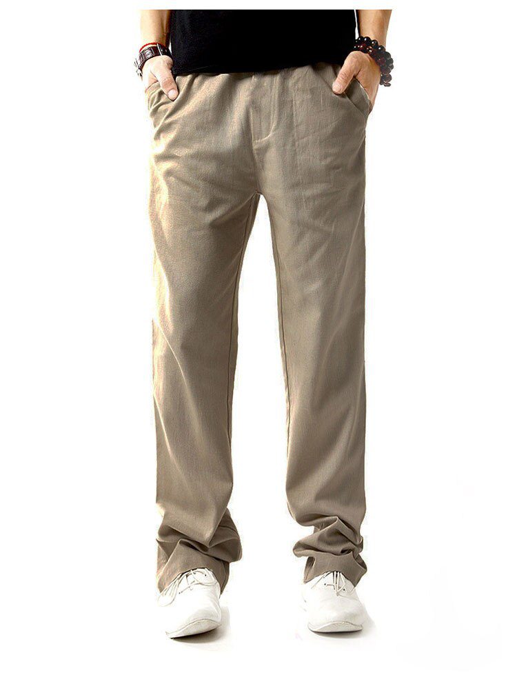 Brand New Men Cotton Linen Casual Pants Men's Solid Thin Breathable Joggers Sweatpants Plus Size M-XXXXL Straight Trousers Brand New Men Cotton Linen Casual Pants Men's Solid Thin Breathable Joggers Sweatpants Plus Size M-XXXXL Straight Trousers
