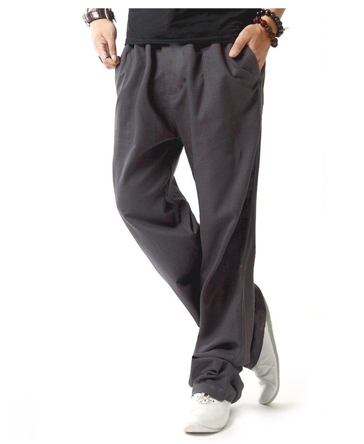 Brand New Men Cotton Linen Casual Pants Men's Solid Thin Breathable Joggers Sweatpants Plus Size M-XXXXL Straight Trousers Brand New Men Cotton Linen Casual Pants Men's Solid Thin Breathable Joggers Sweatpants Plus Size M-XXXXL Straight Trousers