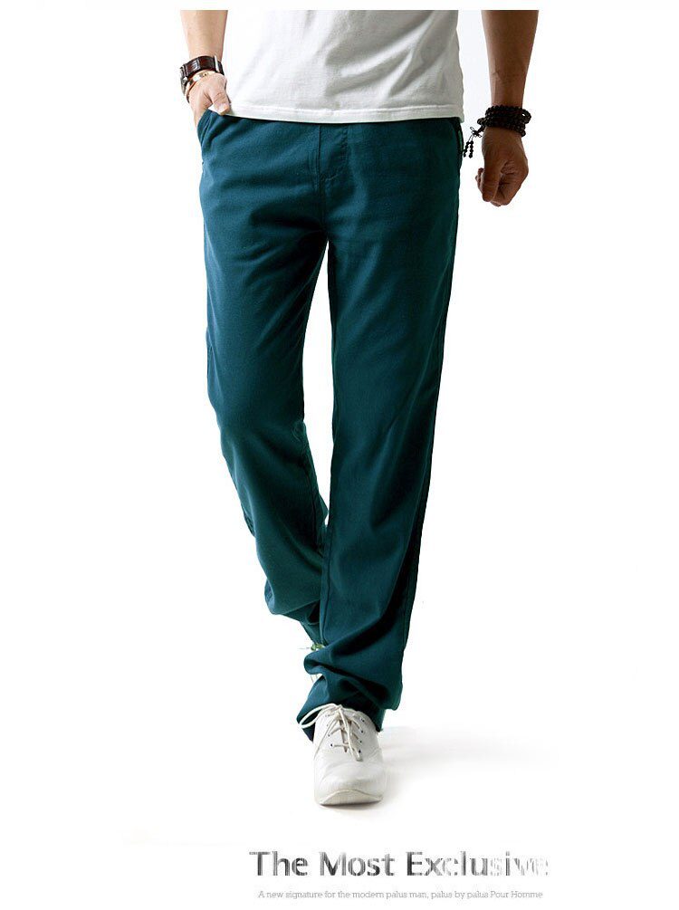 Brand New Men Cotton Linen Casual Pants Men's Solid Thin Breathable Joggers Sweatpants Plus Size M-XXXXL Straight Trousers Brand New Men Cotton Linen Casual Pants Men's Solid Thin Breathable Joggers Sweatpants Plus Size M-XXXXL Straight Trousers
