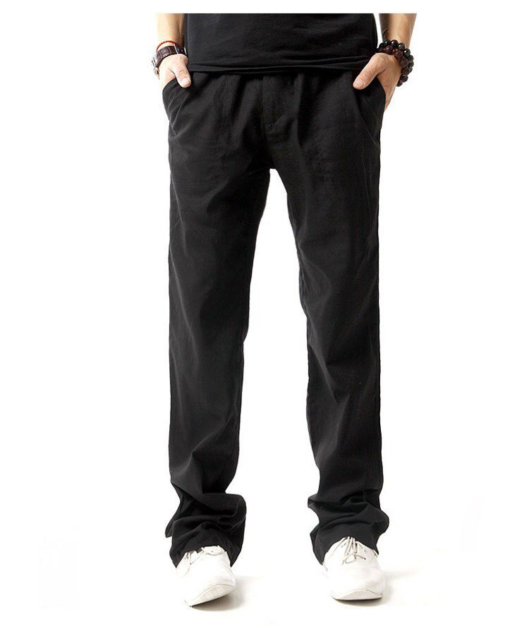 Brand New Men Cotton Linen Casual Pants Men's Solid Thin Breathable Joggers Sweatpants Plus Size M-XXXXL Straight Trousers Brand New Men Cotton Linen Casual Pants Men's Solid Thin Breathable Joggers Sweatpants Plus Size M-XXXXL Straight Trousers