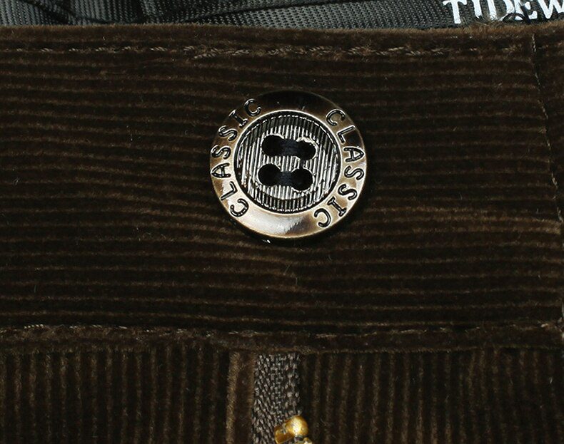 Autumn Men Classic Corduroy Formal Suit Pants Male Slim Fit Business Fashion Trousers Casual Big Size Men's Wedding Dress 3XMR37