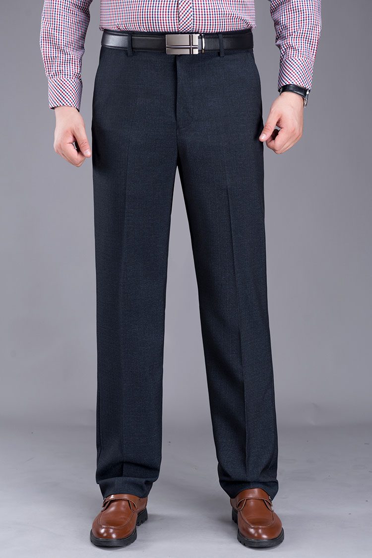 29-44 Men Business Suit Baggy Dress Pants Spring Autumn Male Casual Classic 8 Colors Regular Fit Office Formal Long Trousers