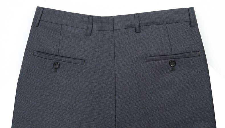 29-44 Men Business Suit Baggy Dress Pants Spring Autumn Male Casual Classic 8 Colors Regular Fit Office Formal Long Trousers