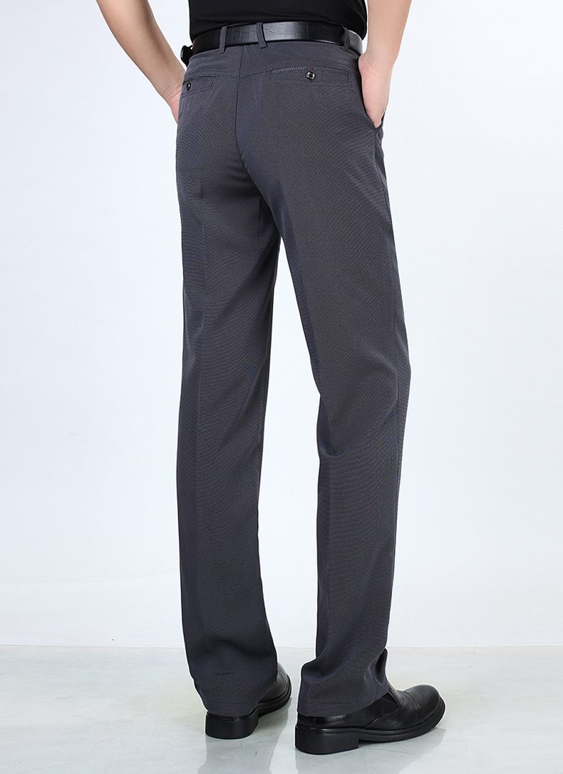 Summer Linen Business Casual Pants For Men Big Size Male Formal Classic Breathable 9 Colors Thin Office Suit Trousers For Mens Summer Linen Business Casual Pants For Men Big Size Male Formal Classic Breathable 9 Colors Thin Office Suit Trousers For Mens