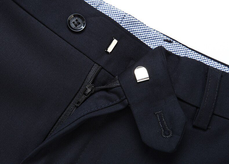 Summer Men Business Thin Silk Pants 29-56 Male Big Size Formal Classic Black Breathable Office Baggy Suit Trousers For Mens