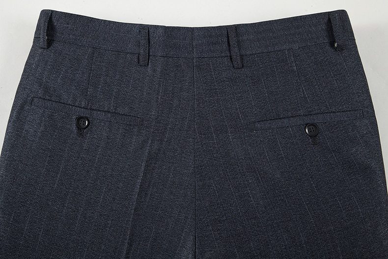 Summer Business Thin Suit Pants For Men Size 29-56 Spring Autumn Male Formal Solid Silk Long Dress Pants Baggy Office Trousers