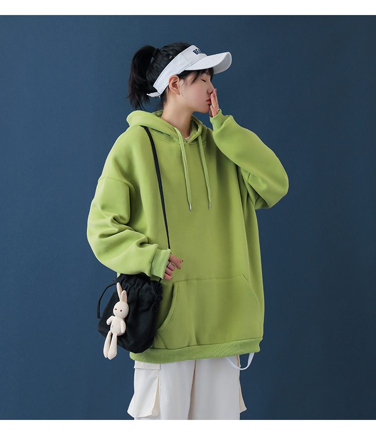 LEGIBLE 2021 New Oversize Hoodies Women Hooded Cotton Thicken Warm Loose Hoodie Women Sweatshirts Lady plus size 4XL 5XL LEGIBLE 2021 New Oversize Hoodies Women Hooded Cotton Thicken Warm Loose Hoodie Women Sweatshirts Lady plus size 4XL 5XL