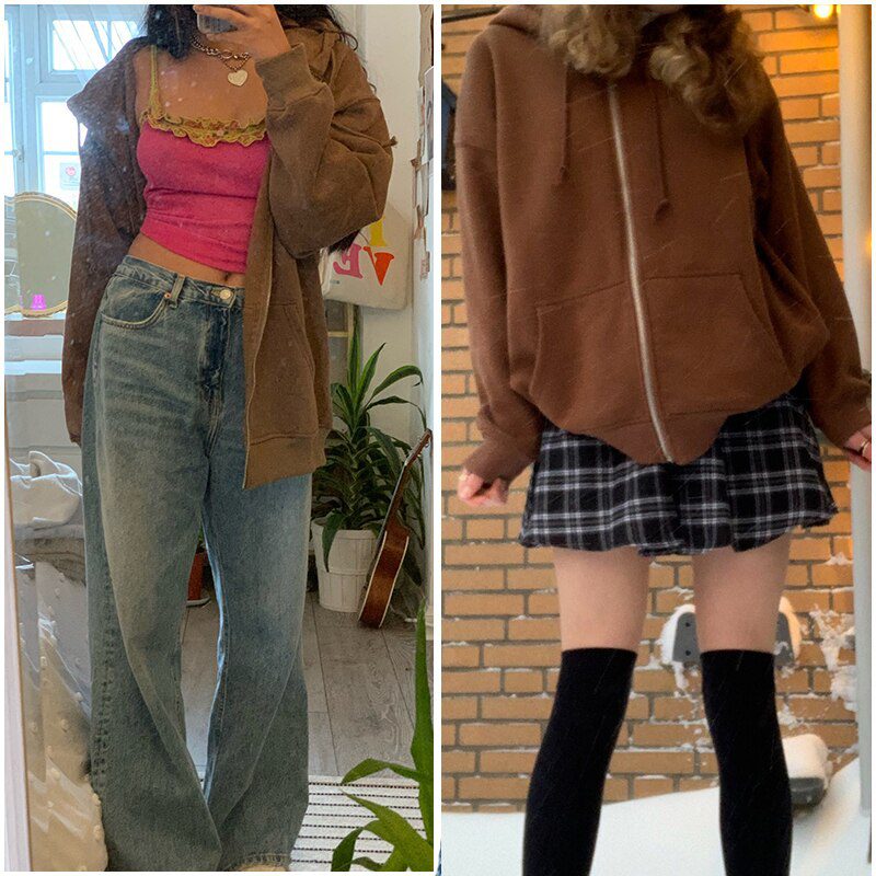 Oversize Girls Thick Hoodies 2021 Spring Fashion Ladies Streetwear Fleece Outfits Y2K Boyfriend Loose Hoodies Unisex Women Chic Oversize Girls Thick Hoodies 2021 Spring Fashion Ladies Streetwear Fleece Outfits Y2K Boyfriend Loose Hoodies Unisex Women Chic