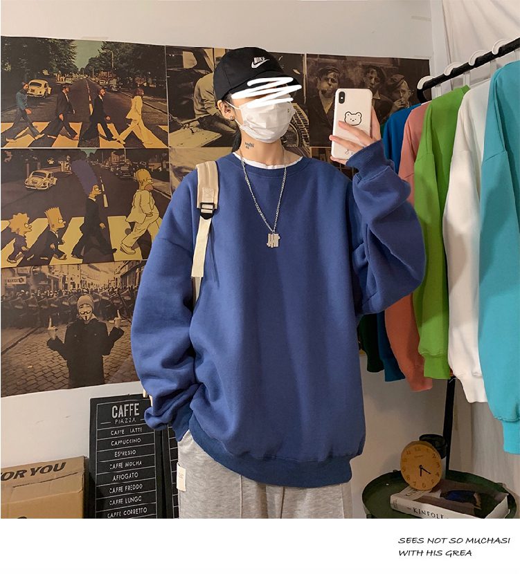 LEGIBLE 2021 Autumn Woman's Hoodies Oversize Female Loose Cotton Solid Thicken Warm Women Sweatshirts Lady Fashion Plus Size 5XL