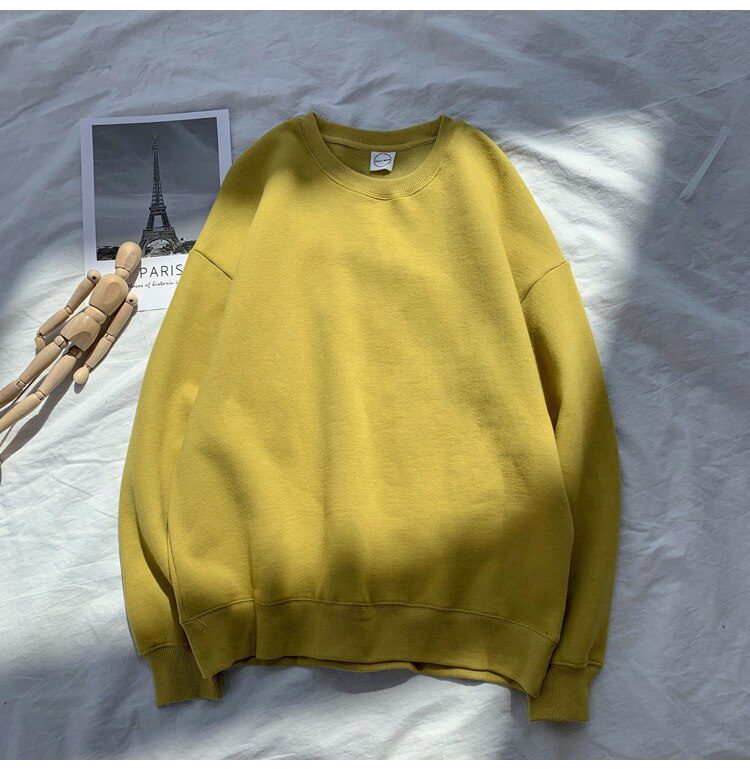 LEGIBLE 2021 Autumn Woman's Hoodies Oversize Female Loose Cotton Solid Thicken Warm Women Sweatshirts Lady Fashion Plus Size 5XL
