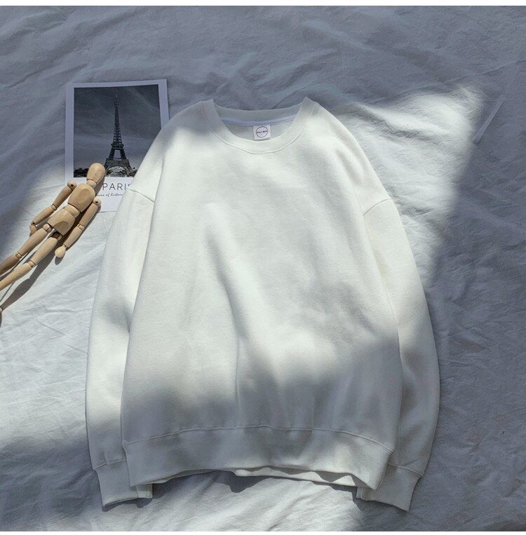 LEGIBLE 2021 Autumn Woman's Hoodies Oversize Female Loose Cotton Solid Thicken Warm Women Sweatshirts Lady Fashion Plus Size 5XL