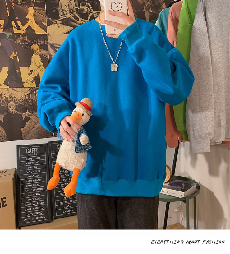 LEGIBLE 2021 Autumn Woman's Hoodies Oversize Female Loose Cotton Solid Thicken Warm Women Sweatshirts Lady Fashion Plus Size 5XL