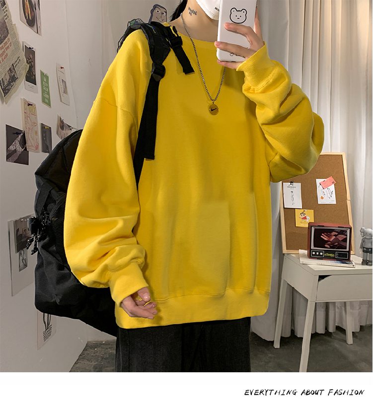 LEGIBLE 2021 Autumn Woman's Hoodies Oversize Female Loose Cotton Solid Thicken Warm Women Sweatshirts Lady Fashion Plus Size 5XL