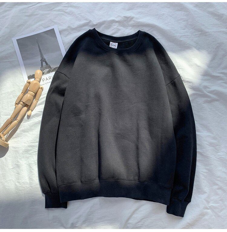 LEGIBLE 2021 Autumn Woman's Hoodies Oversize Female Loose Cotton Solid Thicken Warm Women Sweatshirts Lady Fashion Plus Size 5XL