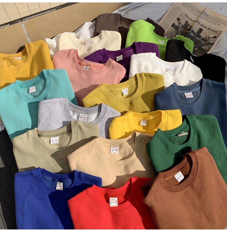 LEGIBLE 2021 Autumn Woman's Hoodies Oversize Female Loose Cotton Solid Thicken Warm Women Sweatshirts Lady Fashion Plus Size 5XL