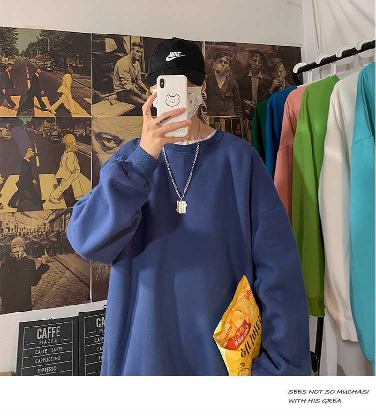 LEGIBLE 2021 Autumn Woman's Hoodies Oversize Female Loose Cotton Solid Thicken Warm Women Sweatshirts Lady Fashion Plus Size 5XL