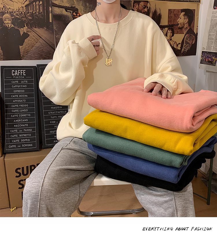 LEGIBLE 2021 Autumn Woman's Hoodies Oversize Female Loose Cotton Solid Thicken Warm Women Sweatshirts Lady Fashion Plus Size 5XL