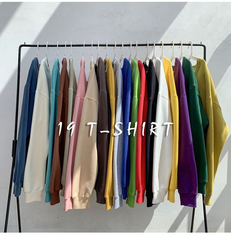 LEGIBLE 2021 Autumn Woman's Hoodies Oversize Female Loose Cotton Solid Thicken Warm Women Sweatshirts Lady Fashion Plus Size 5XL