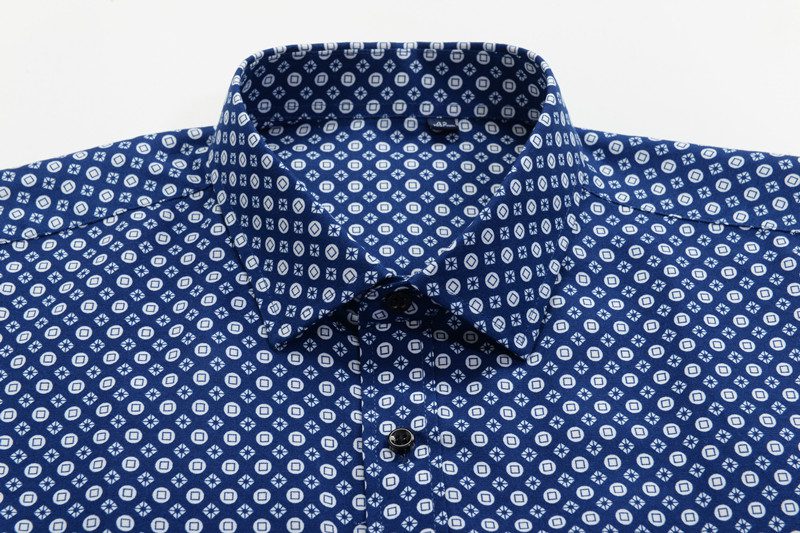 6XL 7XL 8XL 9XL 10XL Large Size Flower Print Men's Fashion Casual Long Sleeve Shirt 2021 Spring New Youth Brand Shirt 24 colors