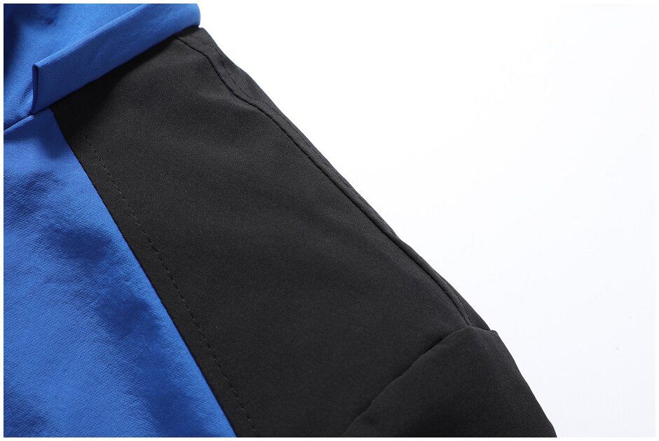 Oiata Men 2021 Spring New Brand Outdoor Vintage Thick Jacket Coat Men Autumn Fashion Patchwork Waterproof Pockets Hat Jackets