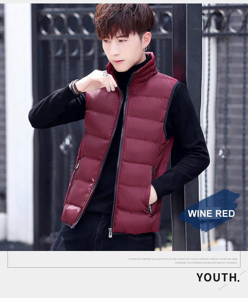 Brand Clothing Vest Jacket Mens New Autumn Warm Sleeveless Jacket Male Winter Casual Waistcoat Men Vest Plus Size Veste Homme